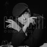 11-12-1985 Leonard Cohen in Rotterdam, The Netherlands. December 11, 1985.

[keywords]Posed, Headshot, Eye contact, Black & White image, Smoking[/keywords]